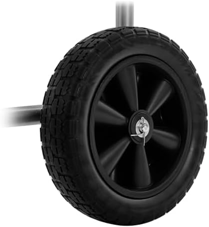 VEVOR Hose Reel Cart, Hold Up to 250 ft of 5/8’’ Hose, Garden Water Hose Carts Mobile Tools with 4 Wheels, Heavy Duty Powder-Coated Steel Outdoor Planting with Storage Basket, for Garden, Yard, Lawn