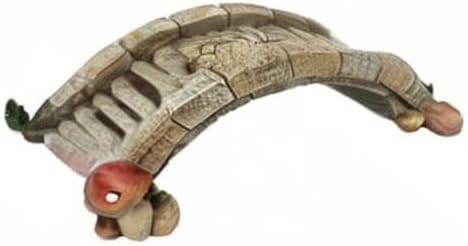 Pacific Giftware Enchanted Garden Stone Bridge Mini Fairy Garden Accessory with Mushroom 7 Inch L
