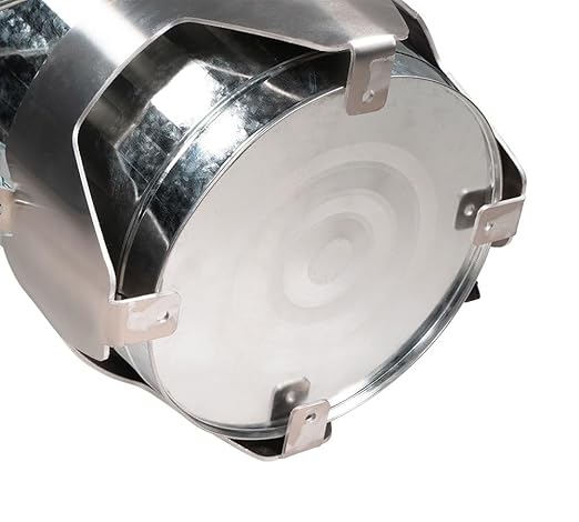 Mytee Products 4 Pack Horizontal 6 Gallon Aluminum Trash Can Brackets Mount for Truck & Trailers - Carriers Mounting Holder for Galvanized Trash Can 9-5/16"