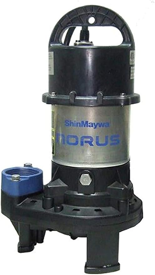 ShinMaywa Norus 5700 GPH 1/2HP Submersible Garden Pond Waterfall Pump | 50CR2.4S