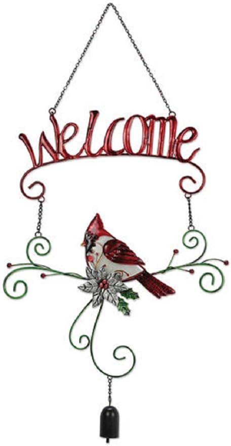 Sunset Vista Designs Cardinal Welcome Sign