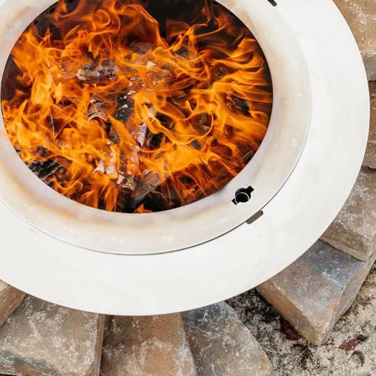 Breeo Smokeless Fire Pit Insert Bundle – X Series Insert Ring, Lid, and Ash Shovel Included – Fits Stone or Brick Surround 34" - 39" Diameter – Outdoor Fire Pit Upgrade - X30 Series, Stainless Steel