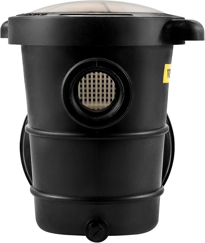 VEVOR Swimming Pool Pump, 2.0HP 115 V, 1500 W Single Speed Pumps for Above Ground Pool w/Strainer Basket, 5400 GPH Max. Flow, Certification of ETL for Security