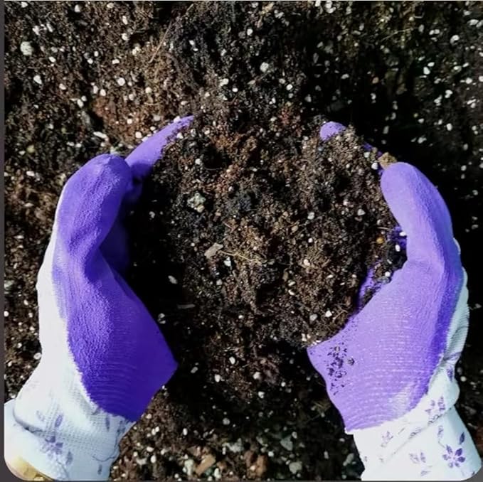 Women's Gardening Gloves- Breathable Latex Gardening Gloves,Outdoor Protective Work Glove,Gardening Gifts