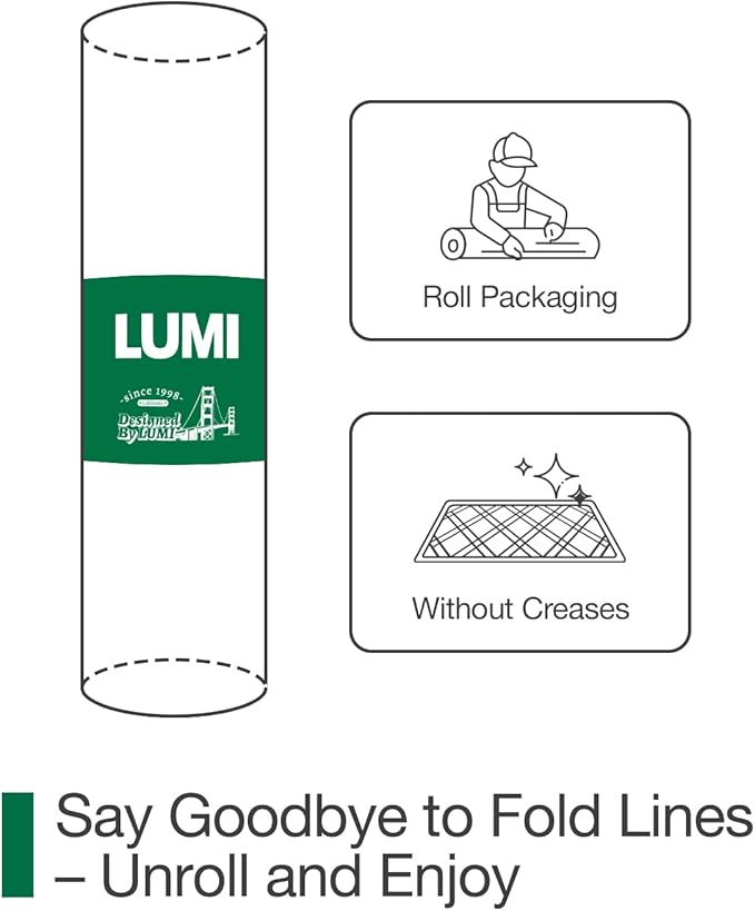 LUMI Outside Welcome Door Mat 24x36, Non Slip Durable Rubber Entrance Doormat, Low Profile Easy Clean Mats for Front Back Door Entryway Porch Garage, Hello Multi