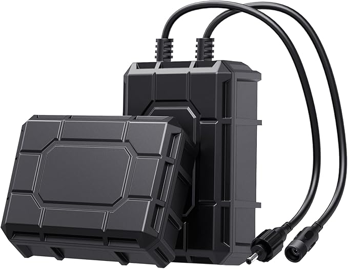 POPOSOAP 2600mAh Battery Backup for Solar Fountain Pump, 14.8V-16.8V Battery Backup Solar Water Pump for 25W/30W/35W/45W Solar Water Fountain Kit