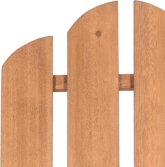 SAFAVIEH Outdoor Collection Moreno Teak Brown Rocking Chair