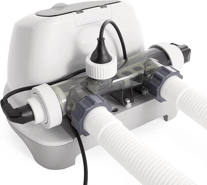 INTEX QS700 Krystal Clear Saltwater Chlorine System, 8500 Gal Above Ground Pools