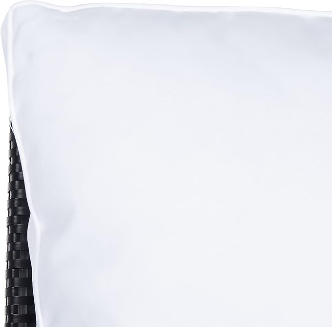 SAFAVIEH Outdoor Collection Daire Black/White Cushion Rocking Chair PAT7721A