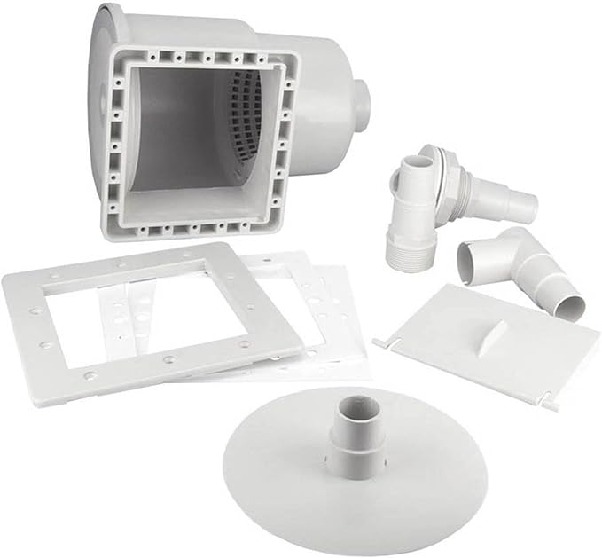 Aquarian Steel-Frame Above-Ground Pool Kit w/Pump & Leaf Skimmer, Venetian, 24'