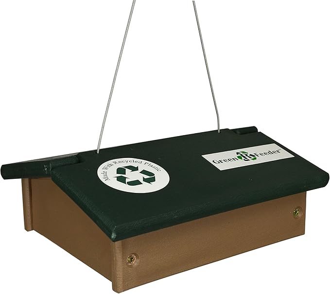 Songbird Essentials Upside Down Suet Feeder-Driftwood