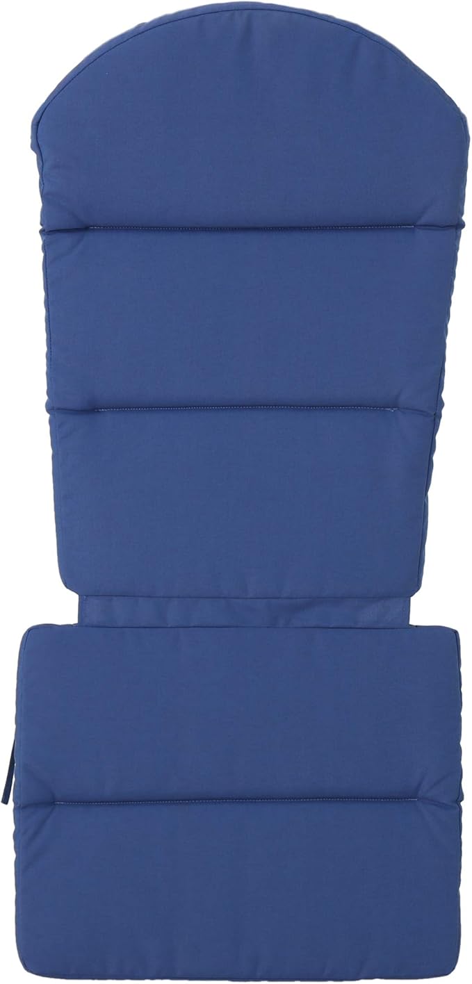 Christopher Knight Home Terry Outdoor Water-Resistant Adirondack Chair Cushions (Set of 4), Navy Blue, 4 Count (Pack of 1)