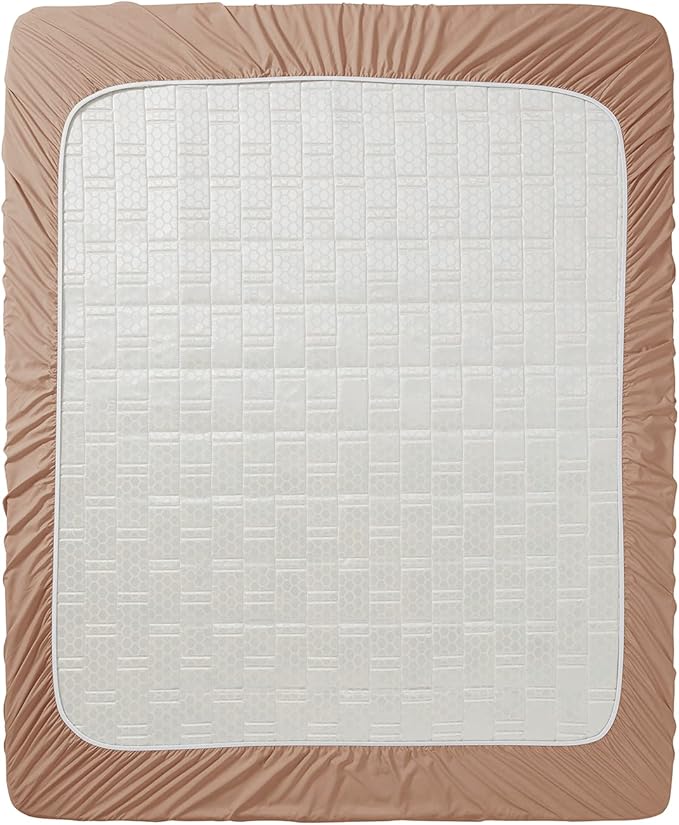 Clara Clark Fitted Sheet, Extra Deep Pocket Fits Deep Mattress, Luxury Soft Fitted Sheet Only, Twin XL Taupe Sand