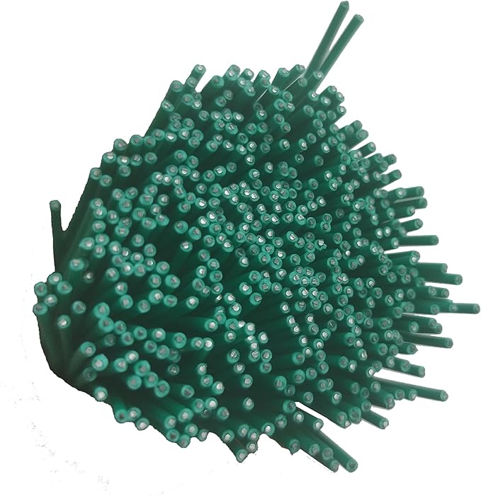 Twist Ties for Garden Plant Bag 6 inches 500 Pcs Candy Coffee Bags Ties (500, Green)