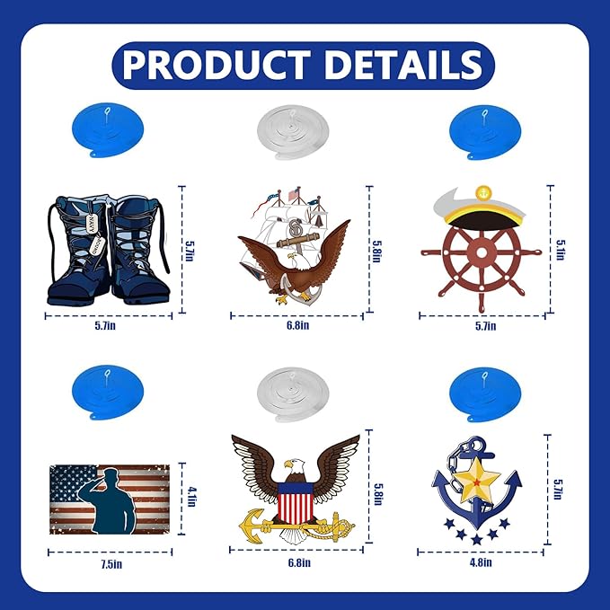 Glitter Navy Bound Banner Boot Camp Decor Army Party Decorations Military Party Supplies Navy Birthday Decor Marine Corps Decorations Hanging Swirls for Women Men