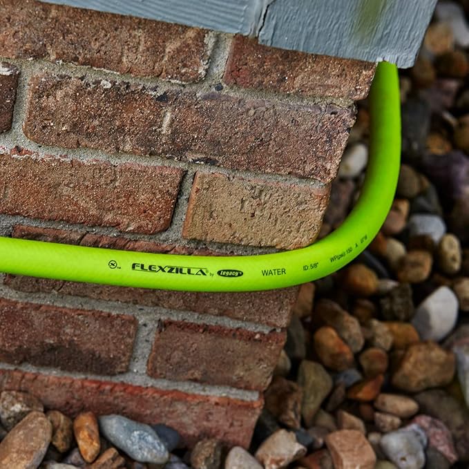 Flexzilla Pro Water Hose, Bulk Plastic Spool, 5/8 in. x 250 ft., Heavy Duty, Lightweight, ZillaGreen - HFZ58250YW