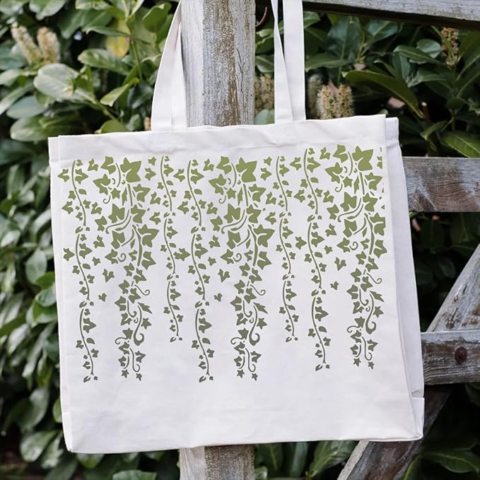 Large Vine Stencils for Painting on Wood Wall 14” Reusable Leaf Branch Stencils for Crafts Canvas Furniture