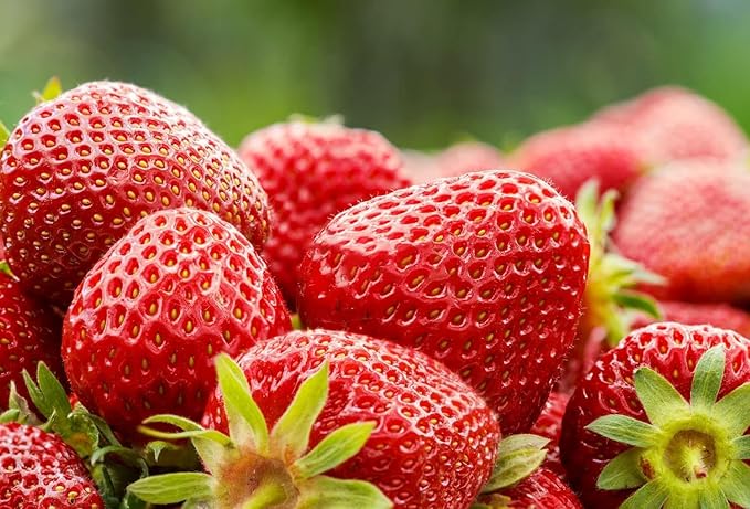 800 Mixed Strawberry Seeds - 4 Colors - Non-GMO Heirloom Perennial Seeds for Planting - Sweet Juicy Berries, Suitable for Indoor/Outdoor Gardens, Pots & Flower Beds