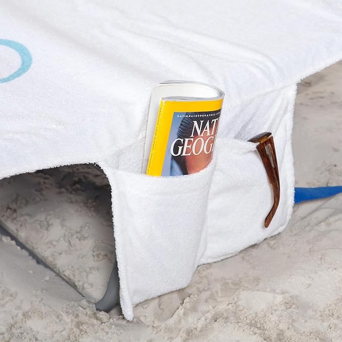 Ostrich Custom-Fitted Chaise Towel, Designed to Fit Chaise Lounge Chairs, Beach Chair Not Included