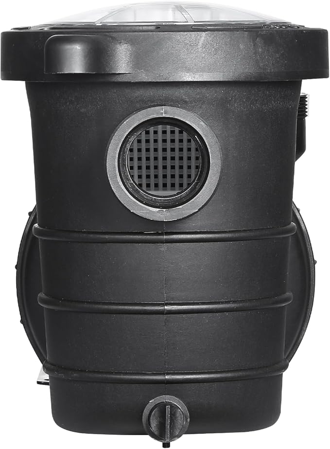 VEVOR Above Ground Pool Pump, 1.5HP/0.35HP, Dual Speed Swimming Pool Pump, High 110 GPM 54 ft Lift, Low 52 GPM 14 ft Lift, 110V 3450 RPM with Strainer Basket, 122°F Max Water Temp, for Hot Tubs Spas