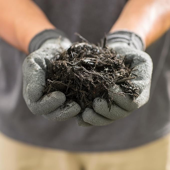 Scotts Nature Scapes Color Enhanced Mulch Classic Black - Wood Shredded and Bagged Black Landscaping Mulch, Bulk Pallet - 1.5 cu. ft. Bags, Pallet of 80