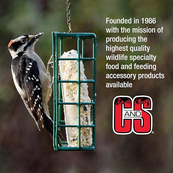 C&S Wild Bird Food Suet Dough Balls Feeder