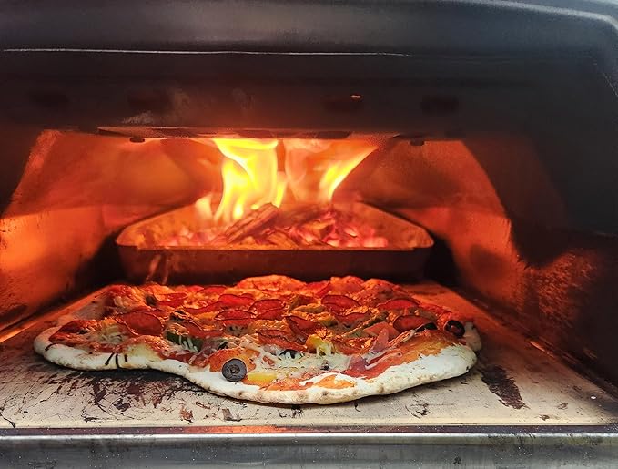 Kiln Dried Cherry Pizza Oven Wood, Mini 5 Inch Cooking Wood for Ooni, Gozney, Bertello Pizza Ovens - Approx 13lbs Product of USA (1,000 Cubic Inches)