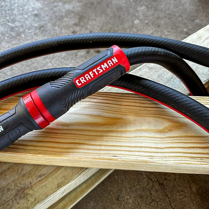 Craftsman Heavy Duty Professional Grade Garden Hose,50 Feet x 5/8 Inch,(Pack of 4)