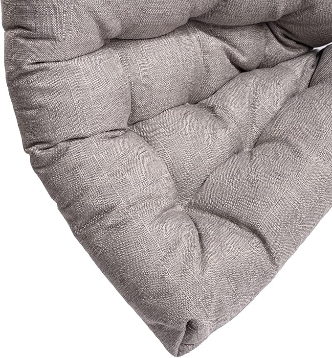 SQUARE MOON 4 Pack Chair Cushions, Seat Cushions, Chair Pads, Chair Mat for Indoor, Outdoor Dining Chair, Kitchen Chairs, Dining Room Chairs (16" × 16" × 4 Pack, Beige)