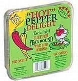 C&S CS12553 11.75 Oz Hot Pepper Delight Wild Bird No Melt Suet Dough