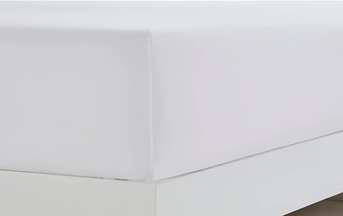 Clara Clark Bed Sheets, Premier 1800 Series 4 Piece Bed Sheet Set, Deep Pocket, Wrinkle, Fade, Stain Resistant, Luxury Soft Bedding Sheets & Pillowcases, Full, White