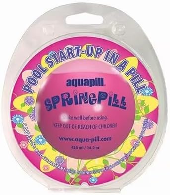 In The Swim Pool Deluxe Opening Chemical Start Up Kit and Spring Pill - Above Ground and In-Ground Swimming Pools - Up to 15,000