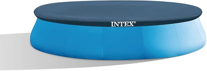 INTEX 26175EH Easy Set Inflatable Swimming Pool Set: 18ft x 48in – Includes 1500 GPH Cartridge Filter Pump – Removable Ladder – Pool Cover – Ground Cloth