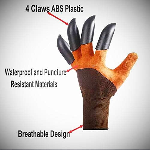 Claw Gardening Gloves for Planting, Garden Glove Claws for Women