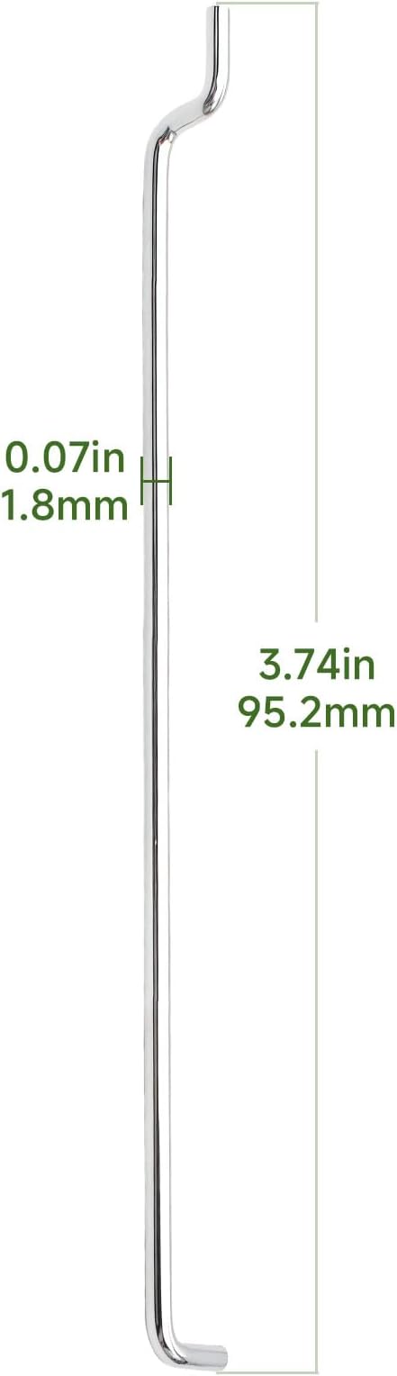 796229 Link-Choke Compatible with Briggs & Stratton 796229 Throttle Linkage Rod Replacement, Fits 405577 & 406777 Series V-Twin Engines for Lawn & Garden Tractors, Riding Mowers