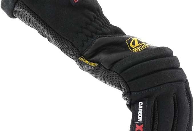 Mechanix Wear CarbonX Level 10 Fire Protection Gloves - Genuine Leather Extreme Heat & Flame Resistant Gloves - Heavy Duty High Temperature Resistance - X-Large - Black