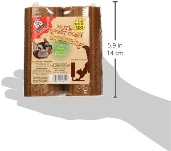 C&S Nut'n Sweet Corn Squirrelog, Single Pack Refill