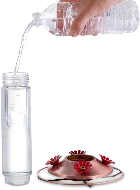 Birdscapes 710B 12 Oz Brown Copper Hummingbird Feeder