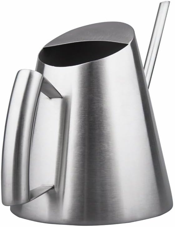 IMEEA Indoor Watering Can Stainless Steel Watering Can for Indoor Plants with Long Spout, 50oz/1.5L