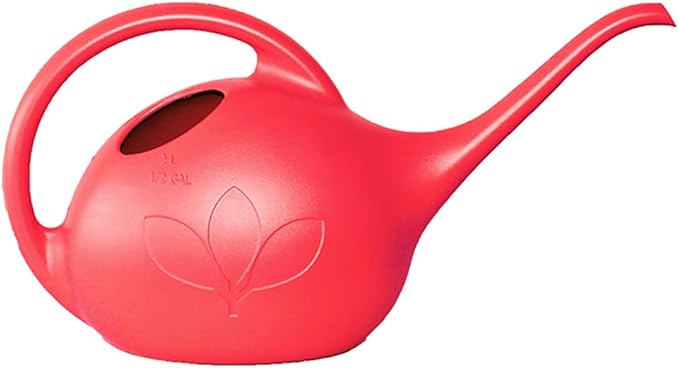 Novelty 30605 Indoor Watering Can, 1/2 Gallon, Red
