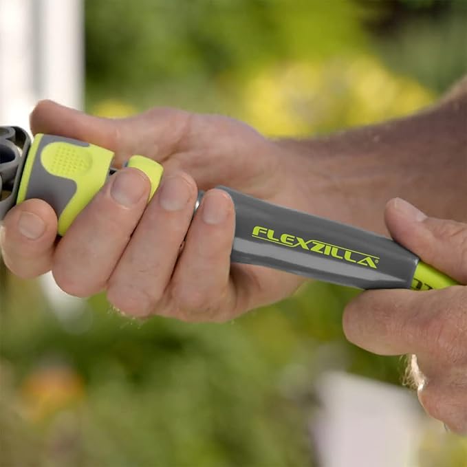 Flexzilla Garden Hose 3/4 in. x 75 ft., Lightweight All-Weather Water Hose, Durable and Flexible, Leak-Free Connections