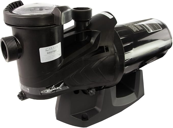 Carvin 1.5 HP Sharkjet 15SHJ-5-25-S1 Pool Pump for Above Ground Pool | 115 V