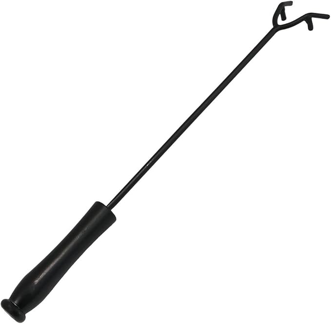 Sunnydaze 16" Fire Pit Poker - Durable Heat-Resistant Handle - for Indoor or Outdoor Use