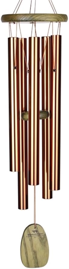 Woodstock Chimes Signature Collection, Woodstock Rainforest Chime, 25'' Bali World Music Wind Chimes for Outdoor, Patio, Home or Garden Décor (RFCB)