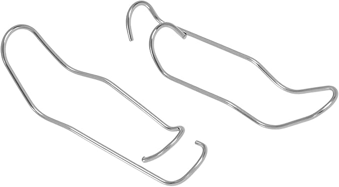 QWORK Garden Support Stakes with Clips, 20 PCS 7/16 Inch Galvanized Steel, Rust-Resistant for Climbing Plants