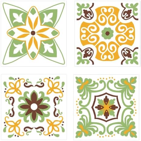 Pyonic Sage Green Outdoor Pillows Waterproof Throw Pillow Covers Set of 4 Floral Printed and Boho Farmhouse Outdoor Pillow Covers for Patio Funiture Garden 18x18 Inch