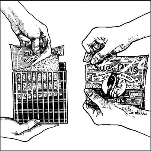 Suet Feeder and Suet Cakes for Wild Birds | 5 Flavors of Suet Cakes for Wild Birds | 11 Ounces Each