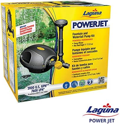 Laguna PowerJet 2000 Electronic Fountain/Waterfall Pump Kit for Ponds Up to 4000-Gallon