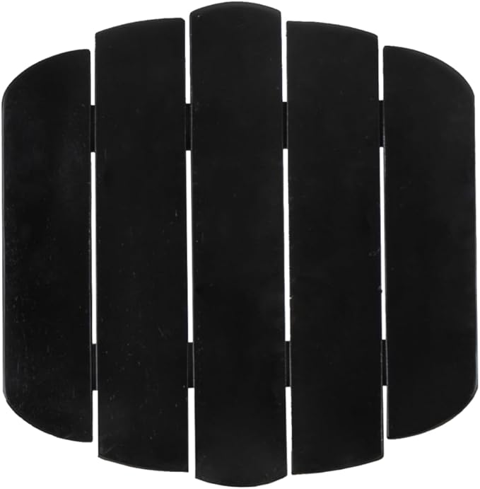 Linon Jayde Black Solid Wood Outdoor Adirondack Side Accent Table