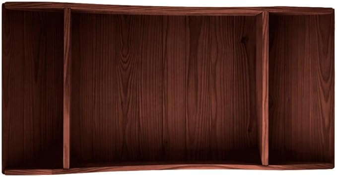 6 FT MAHOGANY Amish Made Pinewood Heavy Duty Garden Bridge for Walkway, Backyard Pond & Landscaping, Outdoor Wooden Footbridge for Koi Pond, Japanese Style Decorative Bridge, Made in USA